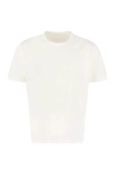 Our Legacy New Box Cotton Jersey T-shirt In White