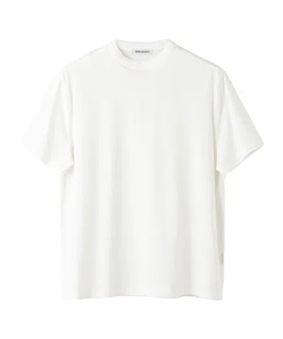 Our Legacy New Box Jersey T-shirt In White