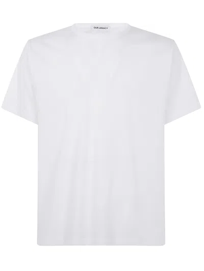 Our Legacy New Box Mens Jersey T-shirt In White