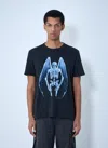 Our Legacy Mens Fallen Angel Print Graphic-print Cotton T-shirt In Blue
