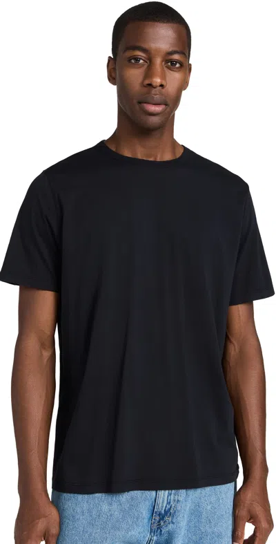 Our Legacy Black New Box T-shirt In Black Clean Jersey