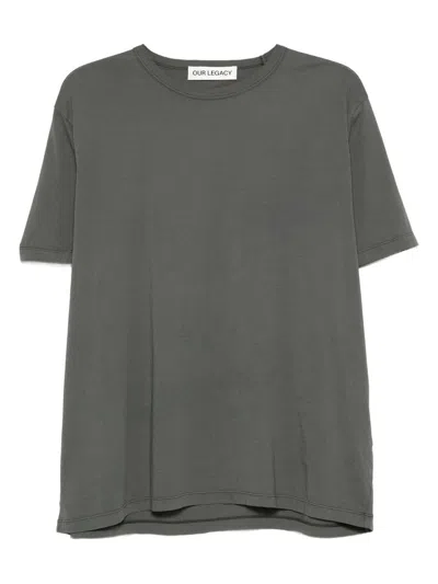 Our Legacy New Box T-shirt Clothing In Green