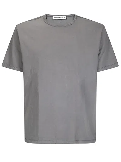 Our Legacy New Box T-shirt In Gray
