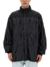 Our Legacy Exhaust Puffa Techno Fabric Jacket In Black