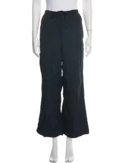 Pre-owned Our Legacy Nylon Wide Leg Pants In Black