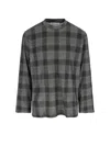 Our Legacy Oakland Check T-shirt In Gray