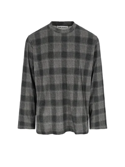 OUR LEGACY 'OAKLAND CHECK' T-SHIRT