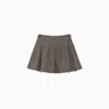 Our Legacy Falda Semilarga - Negro In Beige