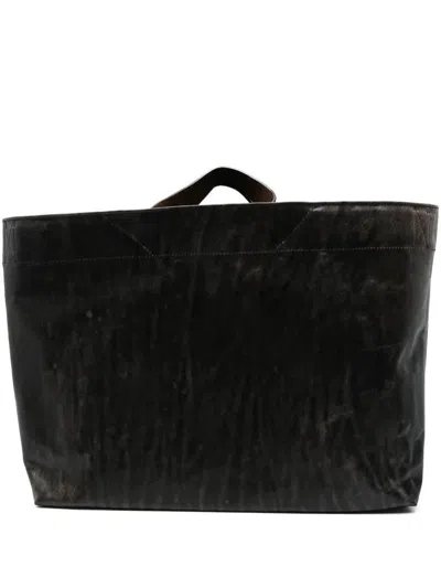 Our Legacy Oblong Tote Bags In Black