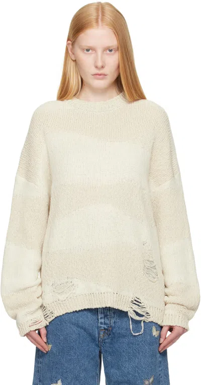 Our Legacy Off-white Popover Sweater