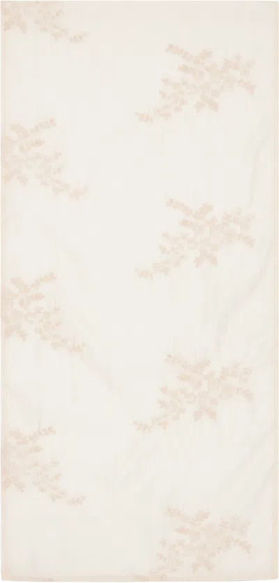 Our Legacy Off-white Cottage Scarf