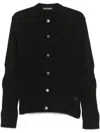 Our Legacy Opa Cotton-blend Cardigan In Black