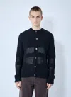 Our Legacy Men Opa Knit Cardigan In Blue