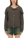 Our Legacy Knitwear Cardigan Fold-over Collar
