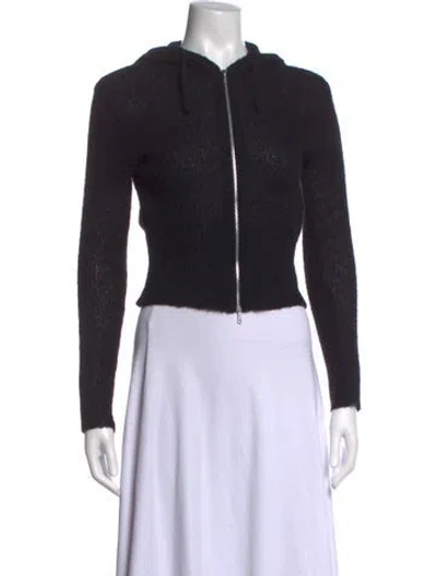 Pre-owned Our Legacy Open Front Sweater In Black