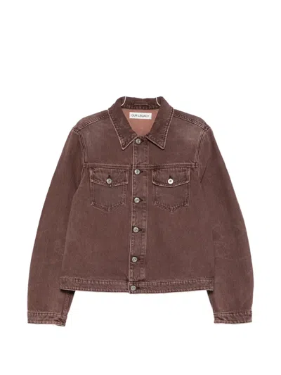Our Legacy Origin Jacket In Brown