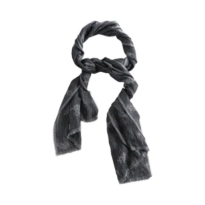 Pre-owned Our Legacy Ornate Scarf 'black Alluring' | Men's Size Onesize