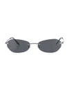Our Legacy Adorable Black Sunglasses In Gray