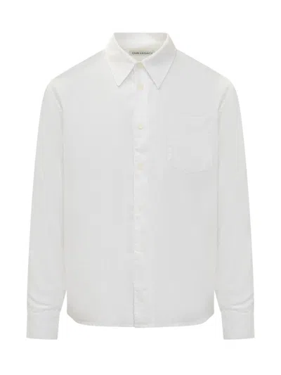 Our Legacy Cotton Shirt In White