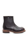 Our Legacy Engine Ankle Boots In Brown Leather In Brown