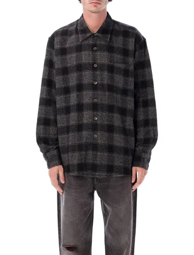 OUR LEGACY OUR LEGACY OUR LEGACY OVERSIZED OAKLAND CHECK COTTON SHIRT