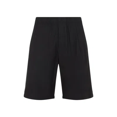 Our Legacy Relaxed Fit Leisure Shorts In Black