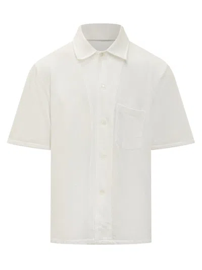 Our Legacy Short-sleeved Shirt In White