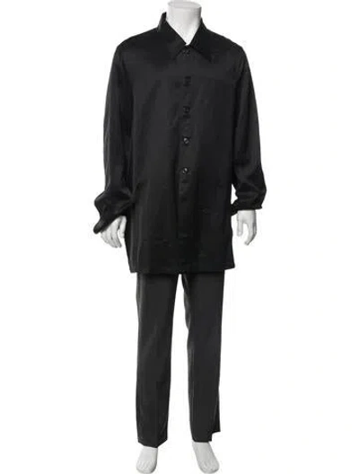 Pre-owned Our Legacy Overcoat In Black