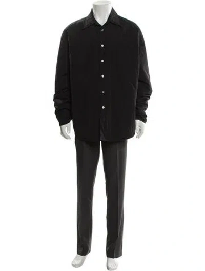 Pre-owned Our Legacy Overcoat In Gray