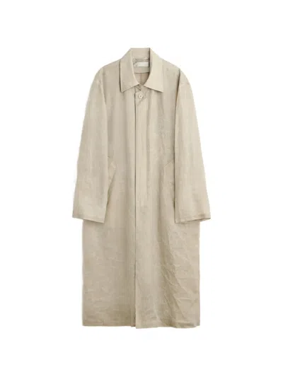 Our Legacy Oversized Car Coat In Neutral