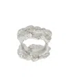 Our Legacy Oyster Grande Ring In Gray