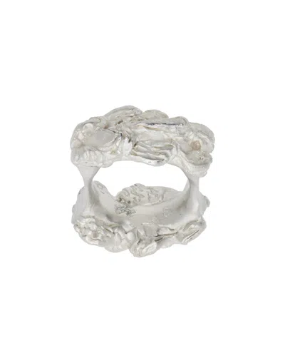 Our Legacy Oyster Grande Ring In Gray