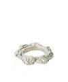Our Legacy Oyster Ring Petite In Yellow