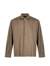 Our Legacy Pack Button-up Collared Jacket In Brown
