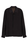 Our Legacy Pack Linen Blend Jacket In Black