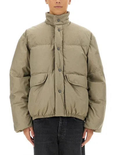 Our Legacy Padded Jacket Inhale In Green