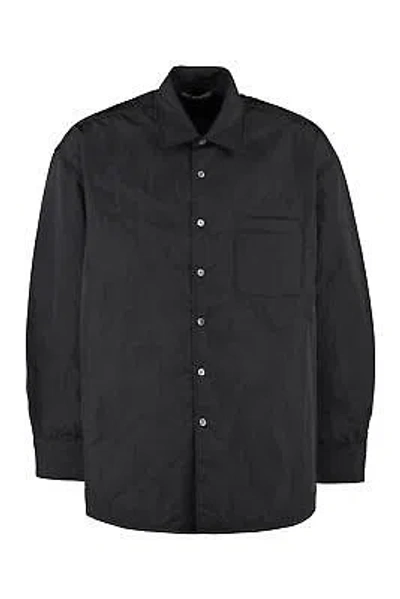 Pre-owned Our Legacy Padded Nylon Overshirt In Black