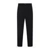 Our Legacy Relaxed Fit Black Viscose Baggy Pants In Black