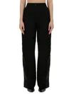 Our Legacy Alloy Wide Leg Trousers With Side Pockets In Black