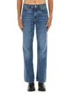 Our Legacy Carlson Cut Jeans Rodeo Wash Broken Twill In Blue