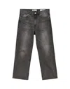 Our Legacy Straight Leg Distressed Five-pocket Jeans In Gray