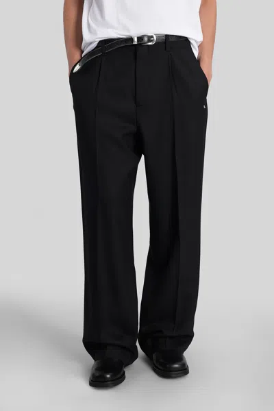 OUR LEGACY PANTS IN BLACK WOOL