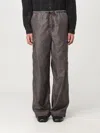 Our Legacy Men Way Coated Pants In Gray