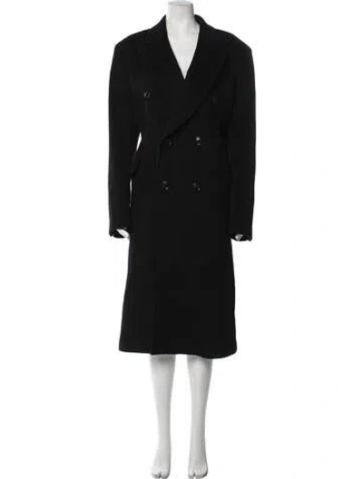 Pre-owned Our Legacy Peacoat In Black