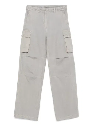 Our Legacy Peak Cargo Clothing In Stone Gravel Draping Canvas