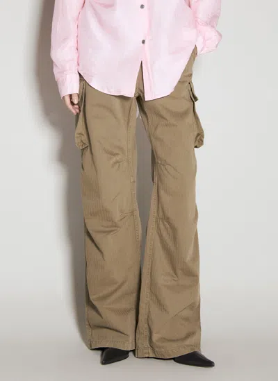 Our Legacy Peak Cargo Pants In Khaki