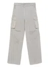 Our Legacy Peak Cargo Clothing In Stone Gravel Draping Canvas