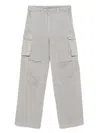 Our Legacy Peak Cargo Clothing In Stone Gravel Draping Canvas