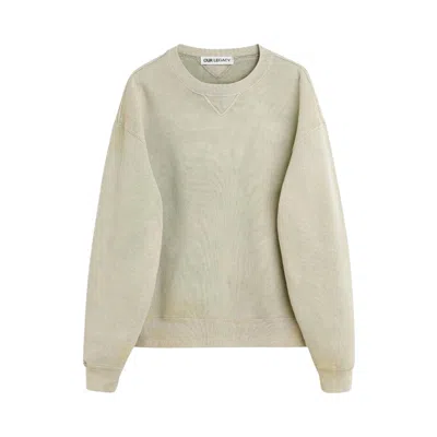 Pre-owned Our Legacy Perfect Sweatshirt 'attic Wash' | Grey | Men's Size 46