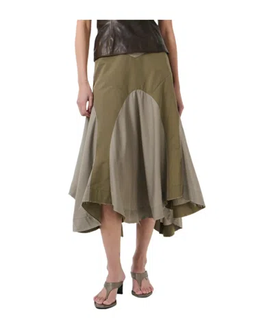 Our Legacy Petti Skirt In Green